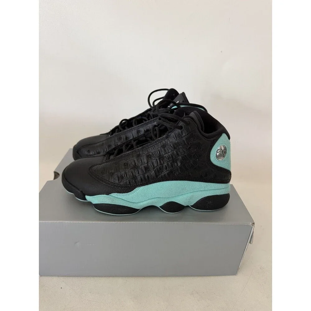 Air Jordan 13 Retro Sneakers Mens Size 8 Island Green Shoes
